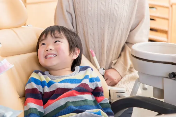 成長を利用した小児矯正治療